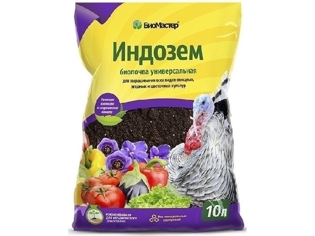 Индозем универсальный 10 л. Биопочва. БиоМастер